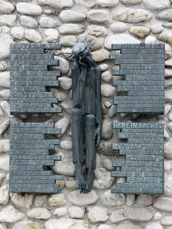 Polish Memorial At Dachau Concentration Camp, Dachau, Bavaria, Germany, Europe by Godong Pricing Limited Edition Print image