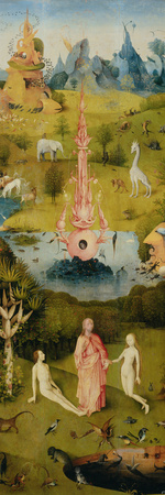 Triptych Of The Garden Of Earthly Delights, Left-Hand Panel With The Garden Of Eden by Hieronymus Bosch Pricing Limited Edition Print image