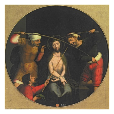 Christ Crowned With Thorns by Juan Correa De Vivar Pricing Limited Edition Print image