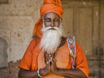 India Praying Man by Scott Stulberg Pricing Limited Edition Print image