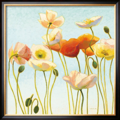 Just Being Poppies I by Shirley Novak Pricing Limited Edition Print image