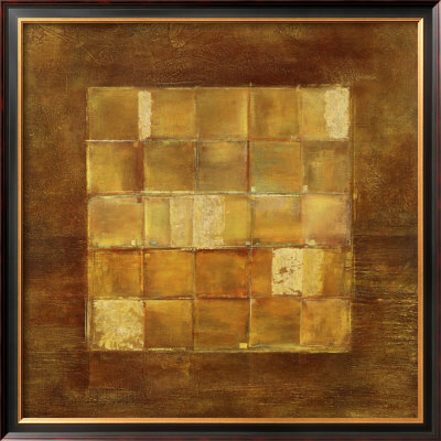 Gold Squares by Viola Lee Pricing Limited Edition Print image