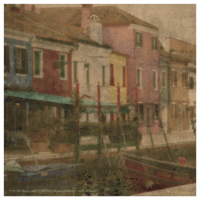 Mini Burano Canal Ii by Terry Lawrence Pricing Limited Edition Print image