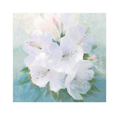 Soft White Florals by Peter Mcgowan Pricing Limited Edition Print image