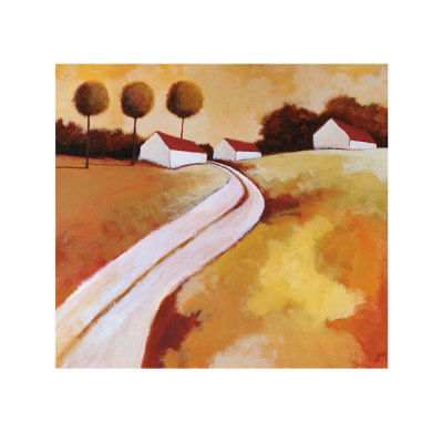 Red Roofs by Derek Melville Pricing Limited Edition Print image