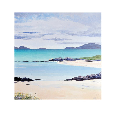 Sheep On The Shore, Barra by Alexandra Steele Pricing Limited Edition Print image