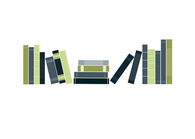 Green Books Ii by Amy Wicks Pricing Limited Edition Print image