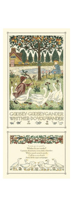 Goosey, Goosey Gander by Francis Bedford Pricing Limited Edition Print image