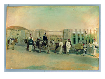 Luigi Bocconi With Ascari In Asmara by Lorenzo Lotto Pricing Limited Edition Print image