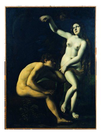 Adam And Eve by Giovanni Fattori Pricing Limited Edition Print image