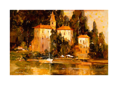 Morning Light, Lake Como by Ted Goerschner Pricing Limited Edition Print image