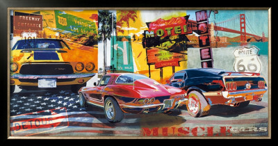 Muscle Cars by Ray Foster Pricing Limited Edition Print image