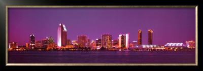 San Diego Skyline by Christian Michaels Pricing Limited Edition Print image