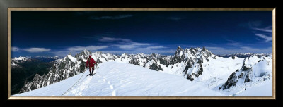 Mont Blanc Du Tacul by Frank Charel Pricing Limited Edition Print image