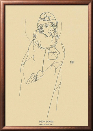 Ida Roessler by Egon Schiele Pricing Limited Edition Print image