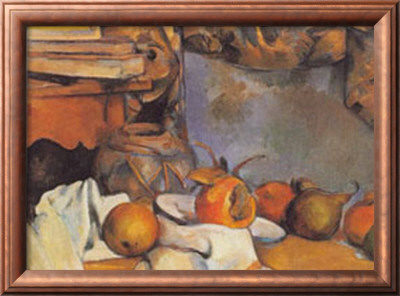 Straw Vase And Plate With Fruit by Paul Cezanne Pricing Limited Edition Print image
