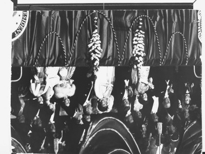 President John Kennedy And Wife Jacqueline, With Others, Applauding In Box At Jfk's Inaugural Ball by Leonard Mccombe Pricing Limited Edition Print image