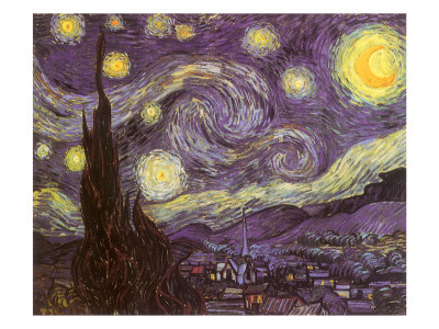 Starry Night, 1889 by Vincent Van Gogh Pricing Limited Edition Print image