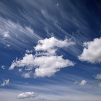 Low Angle View Of Clouds In The Sky by Ove Eriksson Pricing Limited Edition Print image