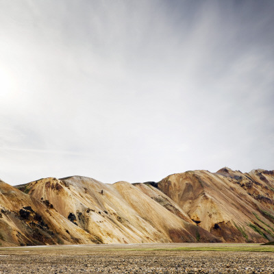 A Mountainridge By Landmannalaugar, Iceland by Gunnar Svanberg Skulasson Pricing Limited Edition Print image