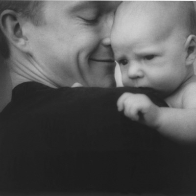 A Father Holding His Little Baby by Helena Bergengren Pricing Limited Edition Print image