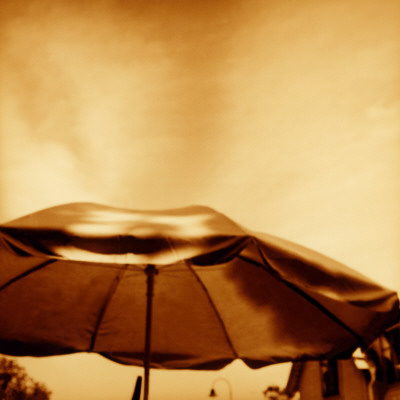 Sunshade Beneath Cloudy Sky by Lucia Kangur Pricing Limited Edition Print image