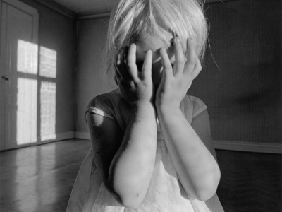A Little Girl Hiding Her Face by Bengt-Goran Carlsson Pricing Limited Edition Print image