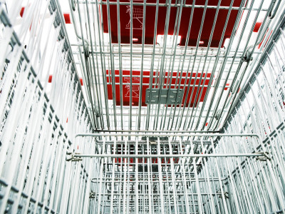 Shopping Trolleys by Gunnar Svanberg Skulasson Pricing Limited Edition Print image