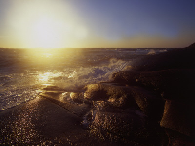 Rock Formations At The Coast by Jorgen Larsson Pricing Limited Edition Print image