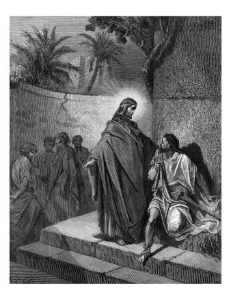 Jesus Healing A Man Sick Of The Palsy, Matthew Ix 2-7 by Hugh Thomson Pricing Limited Edition Print image