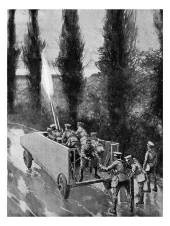 World War I Armoured Car by Gustave Doré Pricing Limited Edition Print image