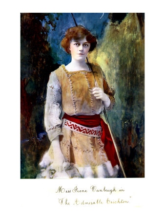 Irene Vanbrugh As Lady Mary Lazenby In 'The Admirable Crichton' A Comedy By J.M Barrie by Hugh Thomson Pricing Limited Edition Print image