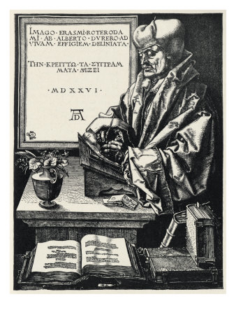 Desiderius Erasmus , Theologian, 1466-1536 by William Hole Pricing Limited Edition Print image