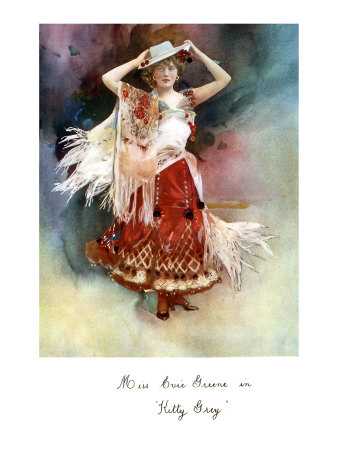 Evie Greene As 'Kitty Grey' In Operatic Version Of Comedy Play by Cecil Alden Pricing Limited Edition Print image