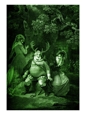 William Shakespeare's Play The Merry Wives Of Windsor - Act V Scene V by Gustave Doré Pricing Limited Edition Print image