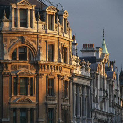 Buildings Near Trafalgar Square At Dusk by Joe Cornish Pricing Limited Edition Print image