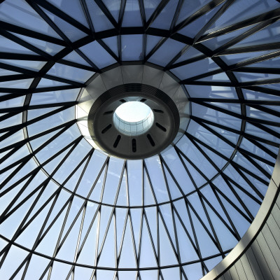 St Mary Axe, City Of London, London, 'The Gherkin,' Top Floor Dome, Architect: Foster And Partners by Richard Bryant Pricing Limited Edition Print image