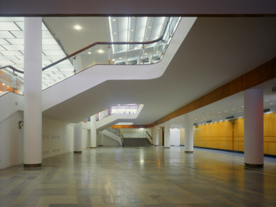 Royal Festival Hall, London, Refurbished Waterloo Foyer by Charlotte Wood Pricing Limited Edition Print image