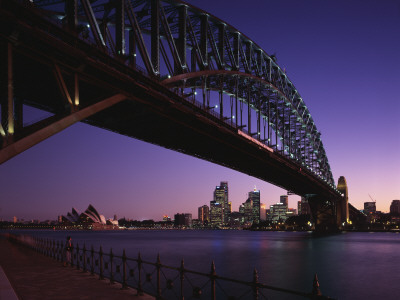 Sydney Harbour Bridge, Sydney, Australia by Alan Williams Pricing Limited Edition Print image