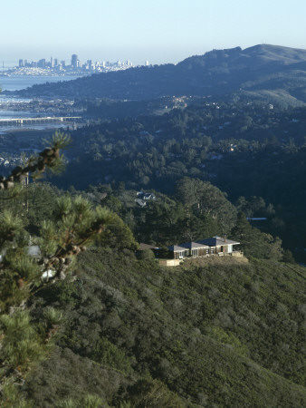 Pence House, Mill Valley, California, Architect: Claude Stoller by Alan Weintraub Pricing Limited Edition Print image