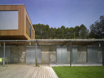 Vivienda Unifamiliar, Girona, Shutters Closed, Architect: Josep Boncompte And Guillermo Font by Eugeni Pons Pricing Limited Edition Print image