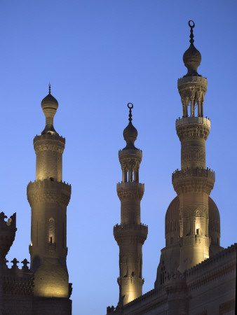 Mosque, Cairo, Minarets by David Clapp Pricing Limited Edition Print image