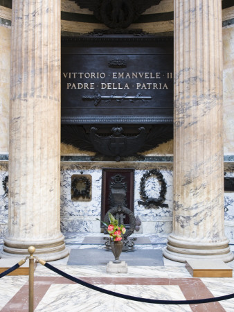 Tomb Of Vittorio Emmanuel Ii At The Pantheon, Rome, Italy by David Clapp Pricing Limited Edition Print image