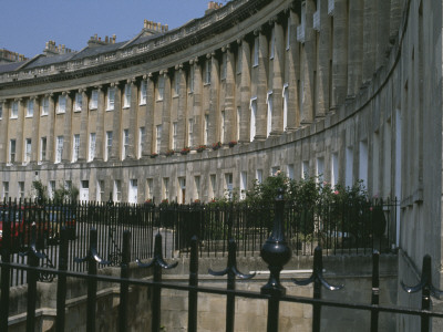 Royal Crescent, Bath, Somerset, 1767 - 1775, Architects: John Wood Jnr by David Churchill Pricing Limited Edition Print image