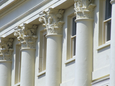 Traditional Architectural Details, Columns With Corinthian Capitals by David Churchill Pricing Limited Edition Print image