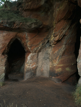 Lacy's Caves ( Man-Made ) Nunnery Walk, Near Layonby, Cumbria by Colin Dixon Pricing Limited Edition Print image