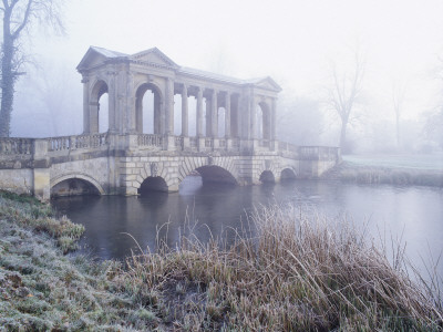 The Palladian Bridge, Stowe Landscape Garden, Buckinghamshire by Clive Nichols Pricing Limited Edition Print image