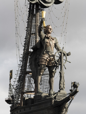 St Peter The Great Statue, Moscow by David Clapp Pricing Limited Edition Print image