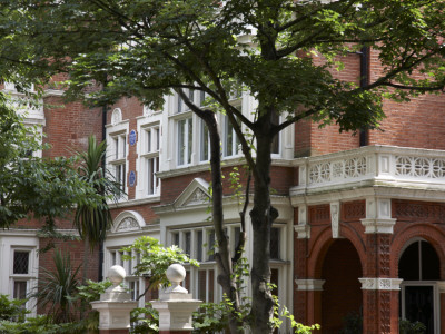 Victorian Houses In Holland Park by James Balston Pricing Limited Edition Print image