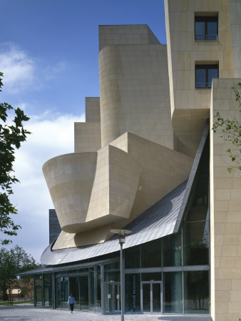 La Cinematheque Francaise, Rue De Bercy, Paris 12E, Formerly The American Center by John Edward Linden Pricing Limited Edition Print image